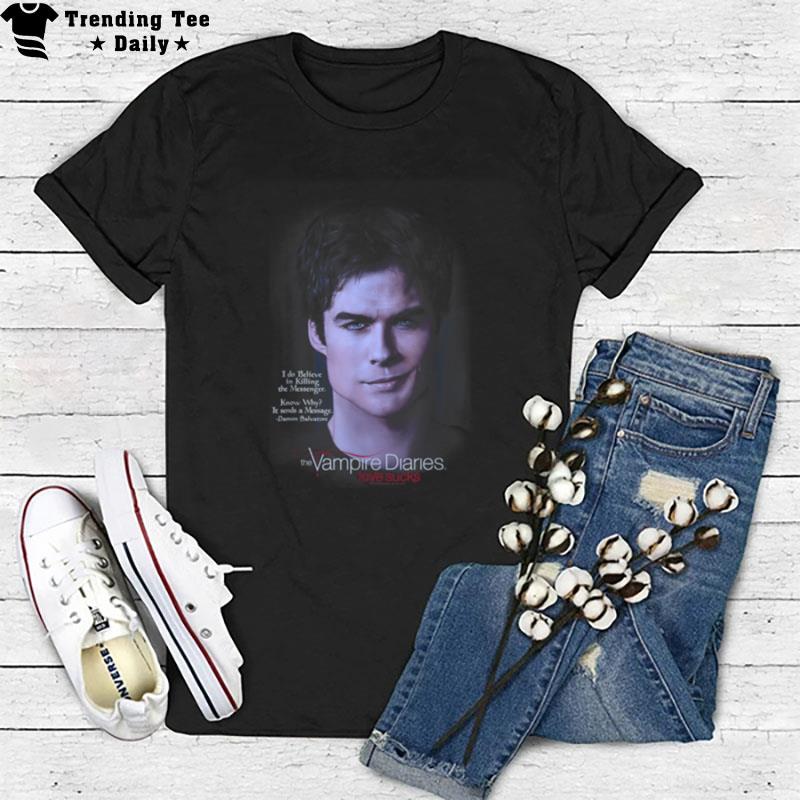 Vampire Diaries Messenger B07P9Gfckx T-Shirt