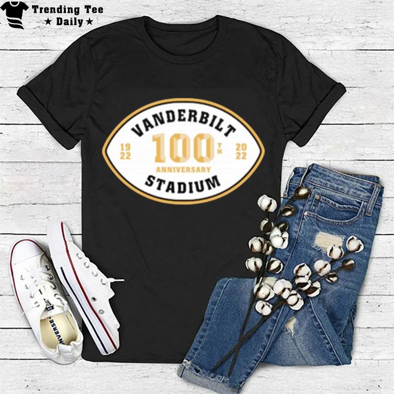 Vanderbilt Commodores Stadium 100Th Anniversary T-Shirt