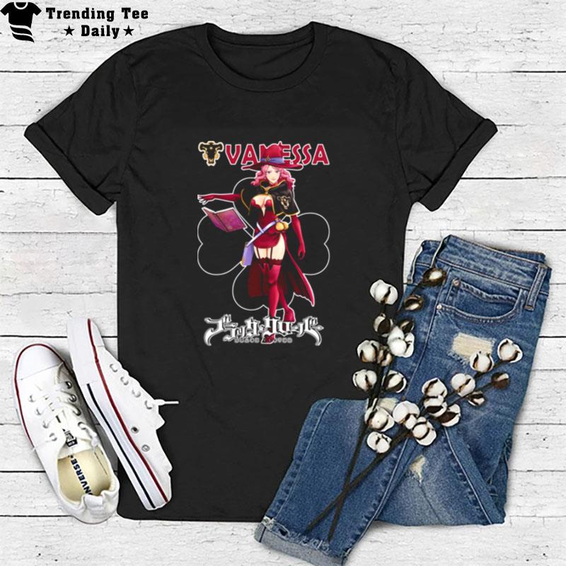 Vanessa Enoteca Black Clover Kingdom Of Clover Black Bulls T-Shirt