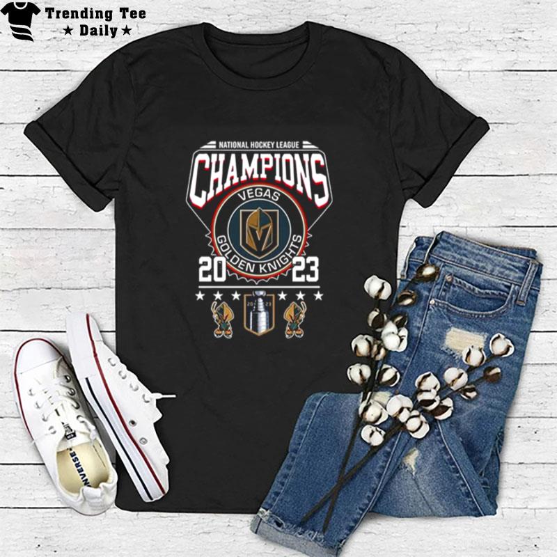 Vegas Golden Knights 2023 National Hockey League Champions T-Shirt