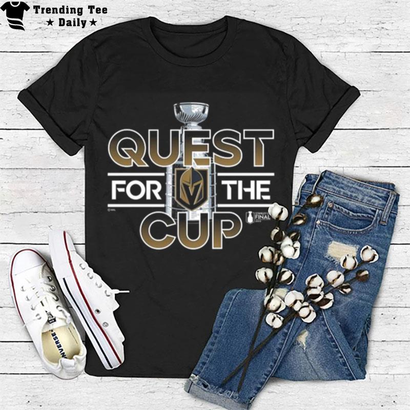 Vegas Golden Knights Black 2023 Stanley Cup Final Ques T-Shirt