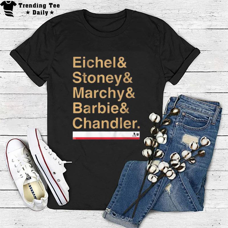 Vegas Golden Knights Eichel & Stoney & Marchy & Barbie & Chandler T-Shirt