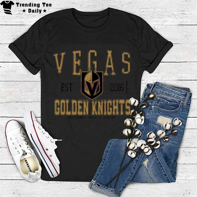 Vegas Golden Knights Est 2016 Vintage T-Shirt