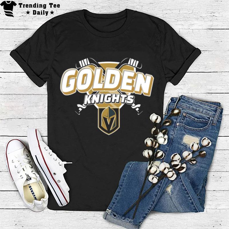 Vegas Golden Knights Ice Hockey Logo T-Shirt