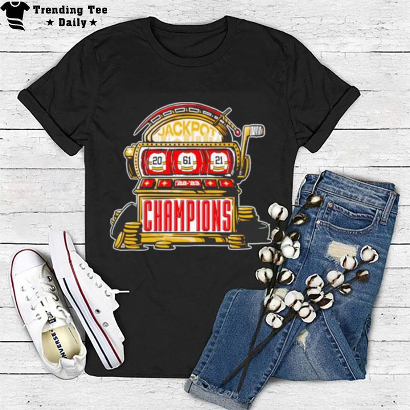 Vegas Golden Knights Jackpot Champions T-Shirt