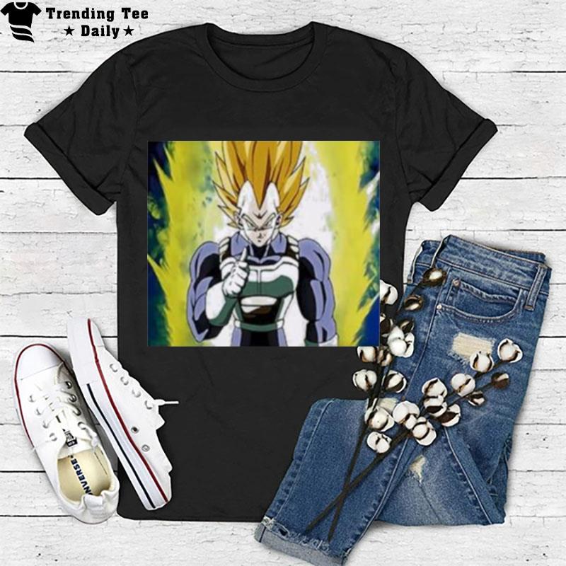 Vegeta Dragon Ball Super Vegeta Fan Ar T-Shirt