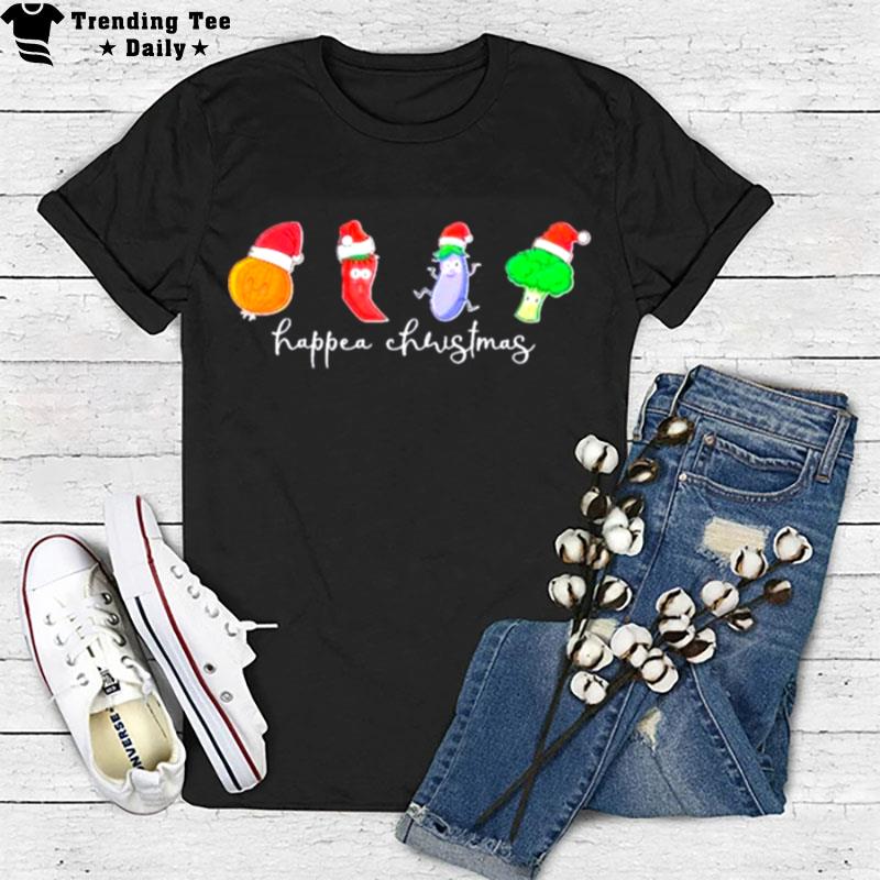 Vegetables Aesthetic Happea Christmas 2022 T-Shirt