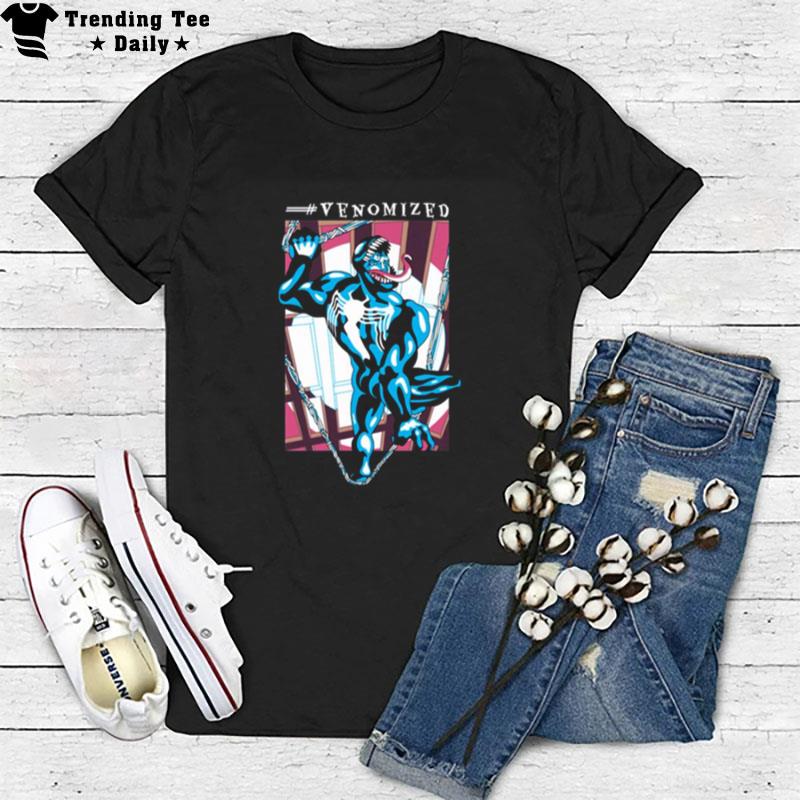 Venomized And Spiderman Tom Hardy T-Shirt