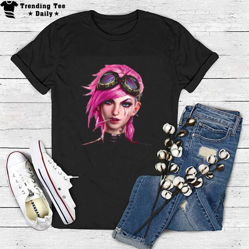 Vi League Of Legends Character T-Shirt