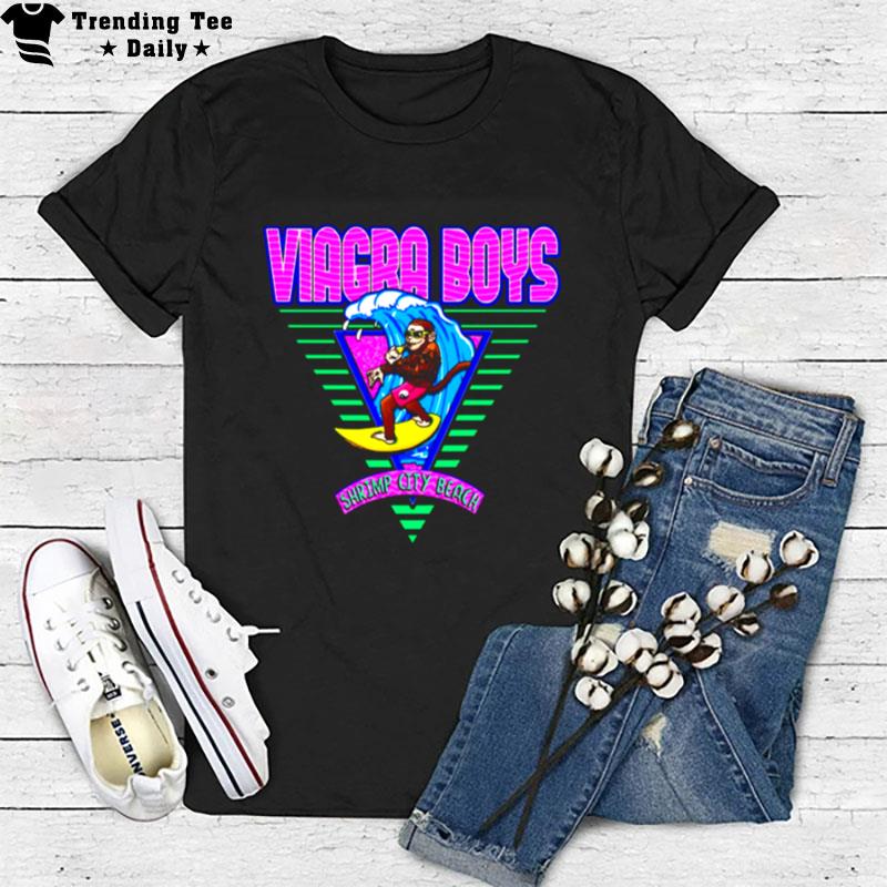 Viagra Boys Shrimp City Beach T-Shirt