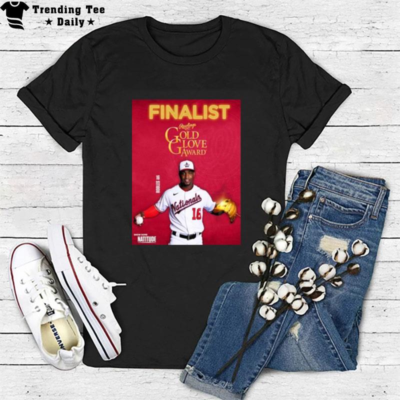 Victor Robles Being Named 2022 Gold Glove Award Finalis T-Shirt