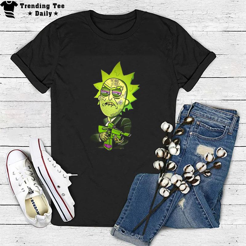 Villain Rick The World Is Yours Rick And Morty T-Shirt