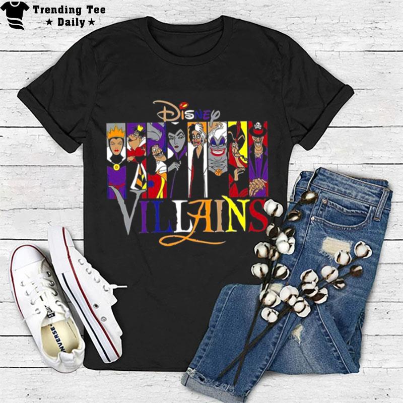 Villains Evil Friends Villain Villain Disney T-Shirt